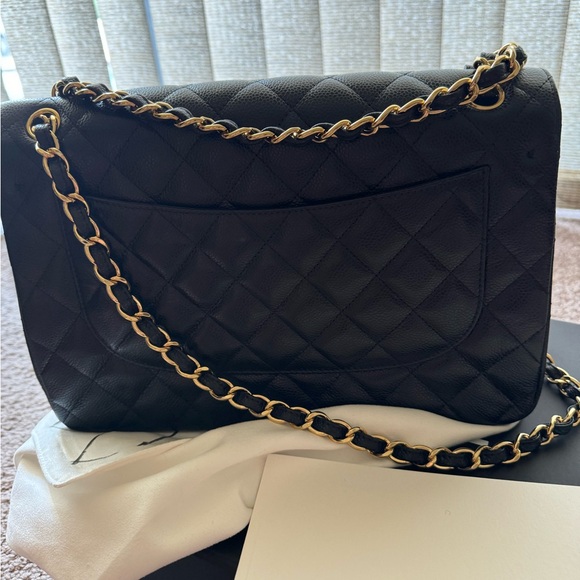 BNWB CHANEL CLASSIC DOUBLE FLAP BAG IN CAVIAR
12х9 SIZE - Picture 2 of 8